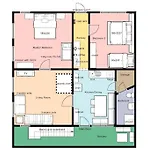 Апартаменты Family-friendly With Balcony
